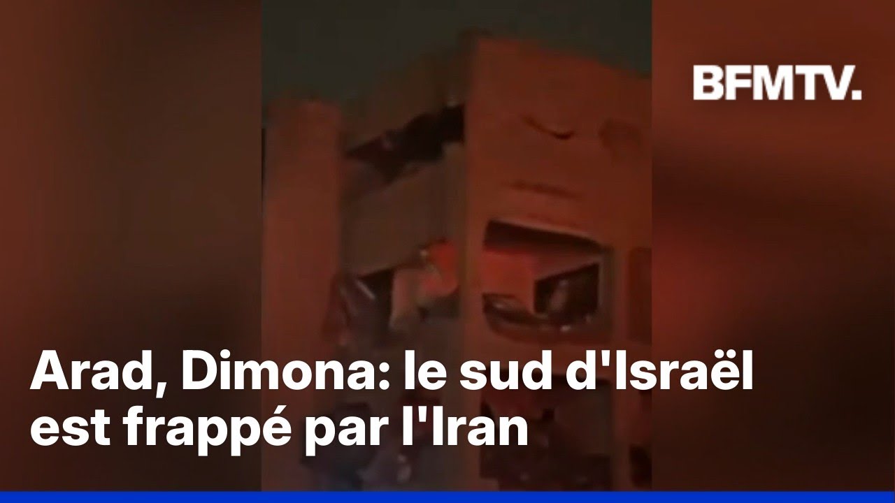 Arad, Dimona: le sud d'Isra&euml;l est frapp&eacute; par l'Iran ce samedi soir