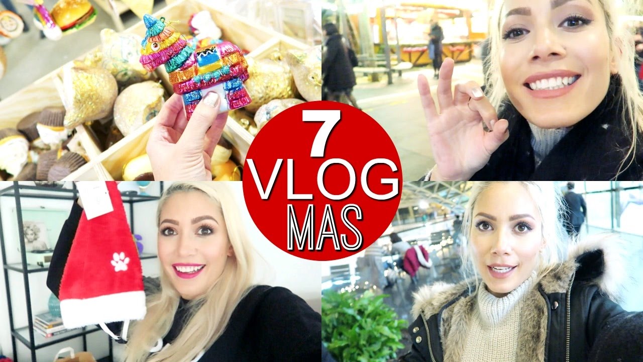 Christmas Shopping mit Mama, Haar Haul & Geschenk Unboxing | VLOGMAS 2016 funnypilgrim