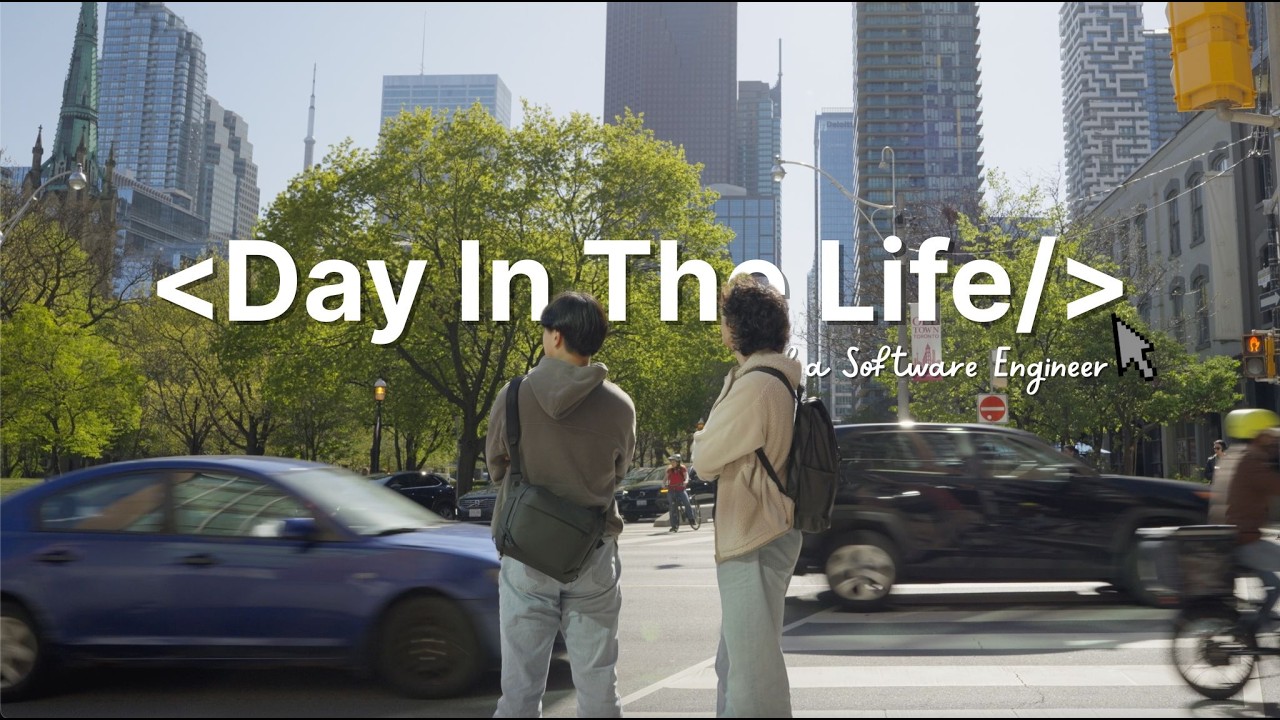 a *realistic* day in the life of a software engineer in toronto