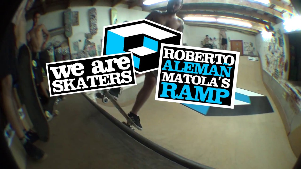 We Are Skaters x Roberto Aleman en  Matola Ramp