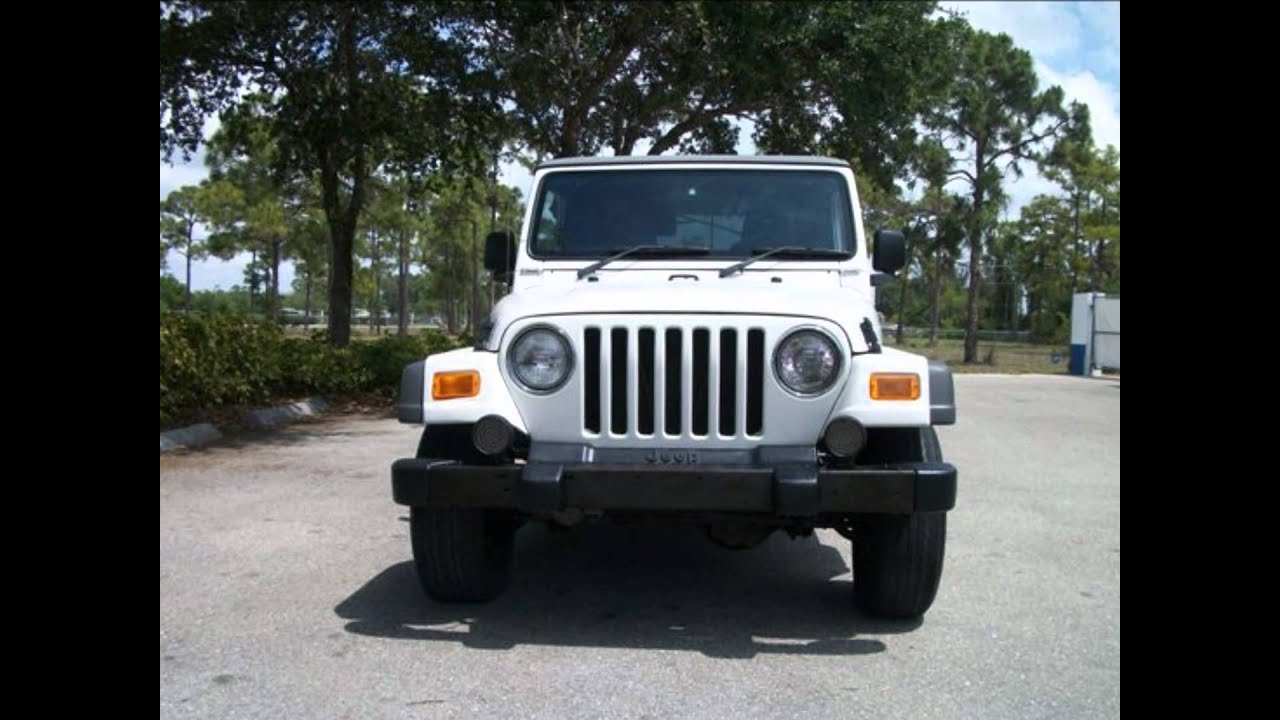 2005 Jeep Wrangler For Sale Cheap, White, Right Hand Drive