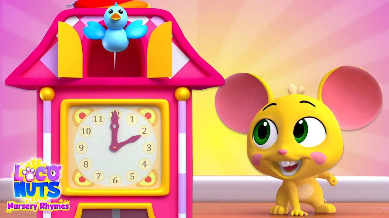 Hickory Dickory Dock: The Time-Telling Song for Kids And Preschool Rhymes