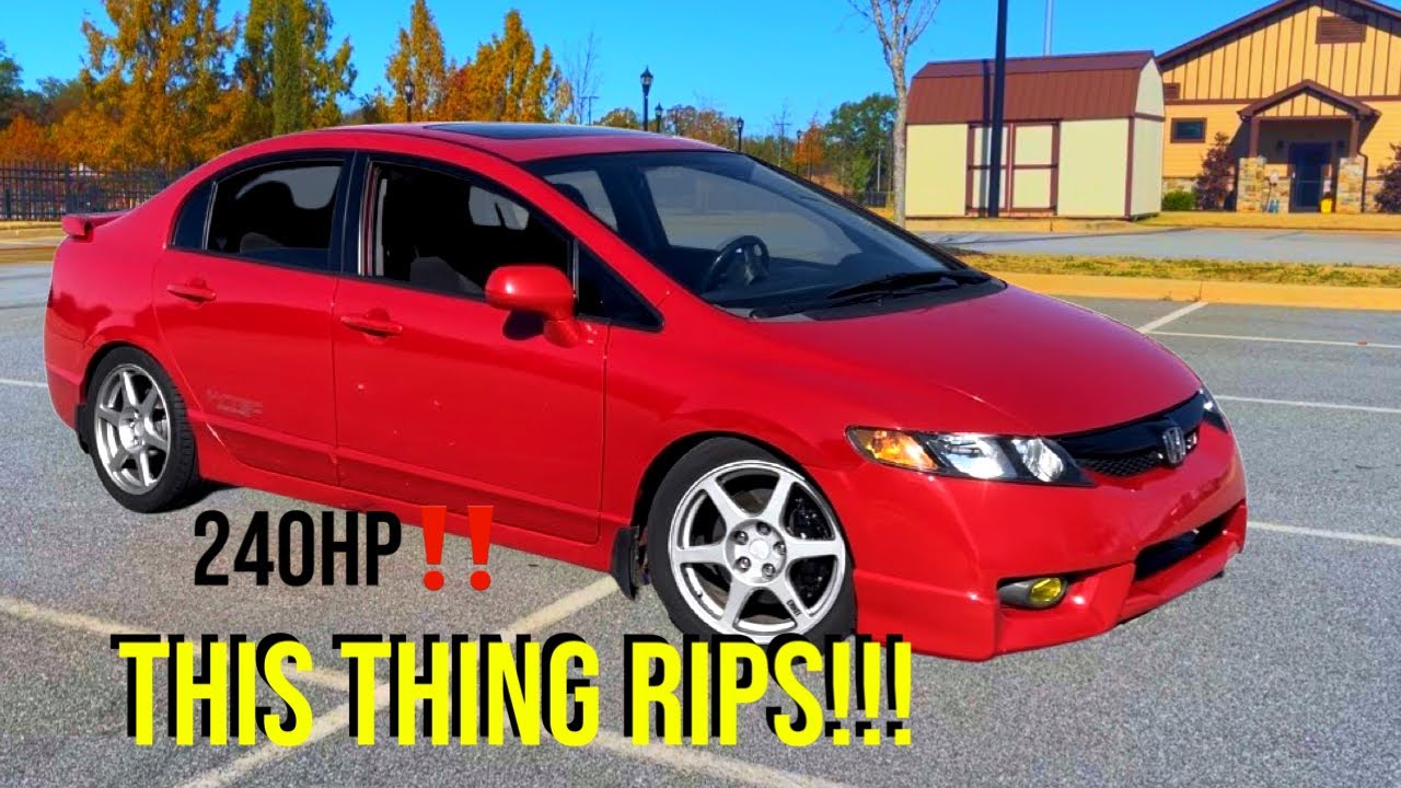 K24A FA5 CIVIC 8700 rpm!  BEAST!