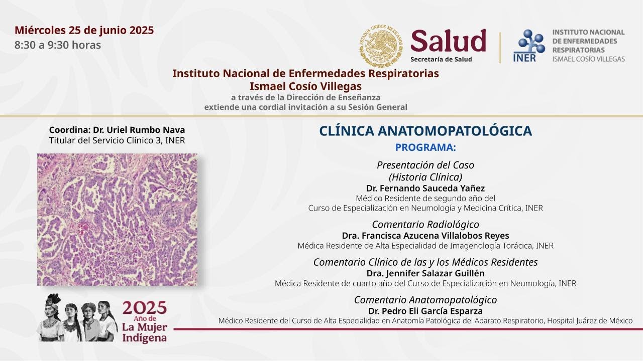 Sesión Clínica Anatomopatológica