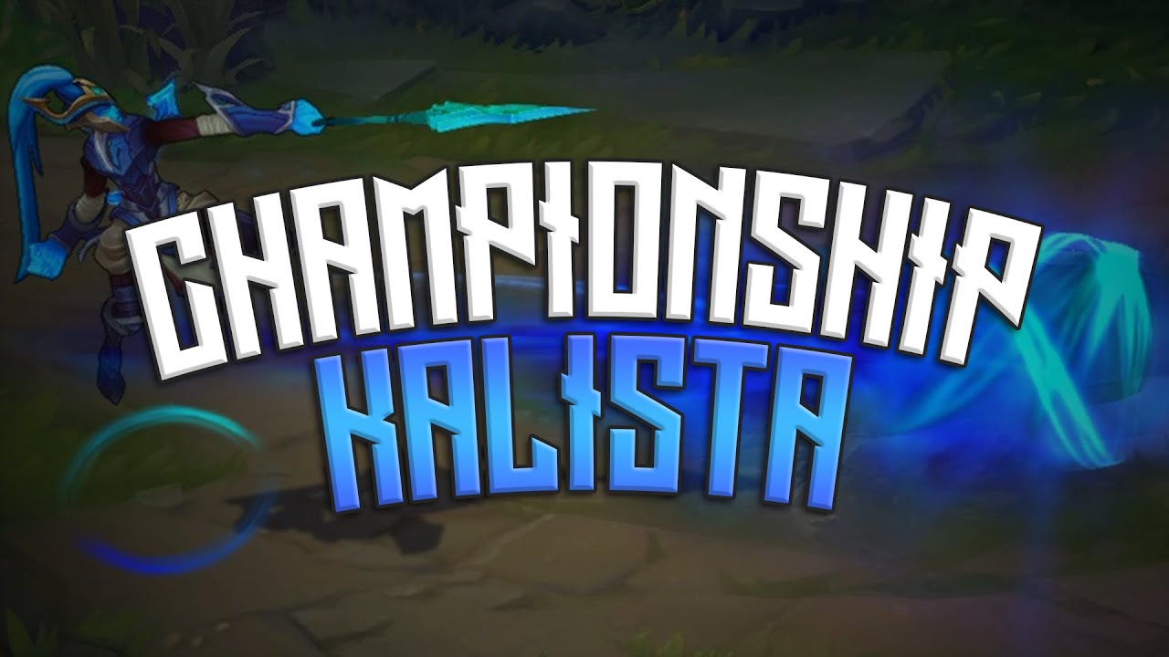 Championship Kalista (Skin Spotlight - Pre-Release)