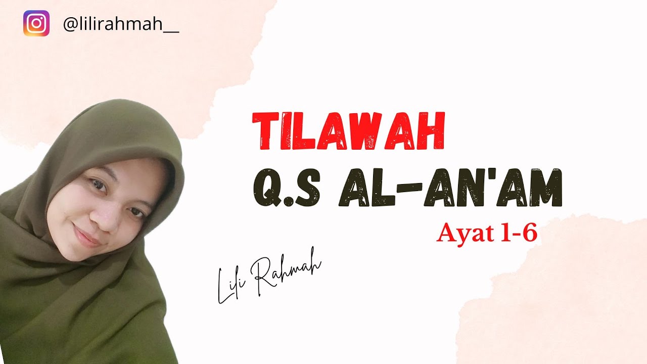 (Untuk Pemula!!!!) Irama (Bayyati, Hijaz, Nahawand, Rost) Tilawah Lili Rahmah_Q.S Al-An'am Ayat 1-6