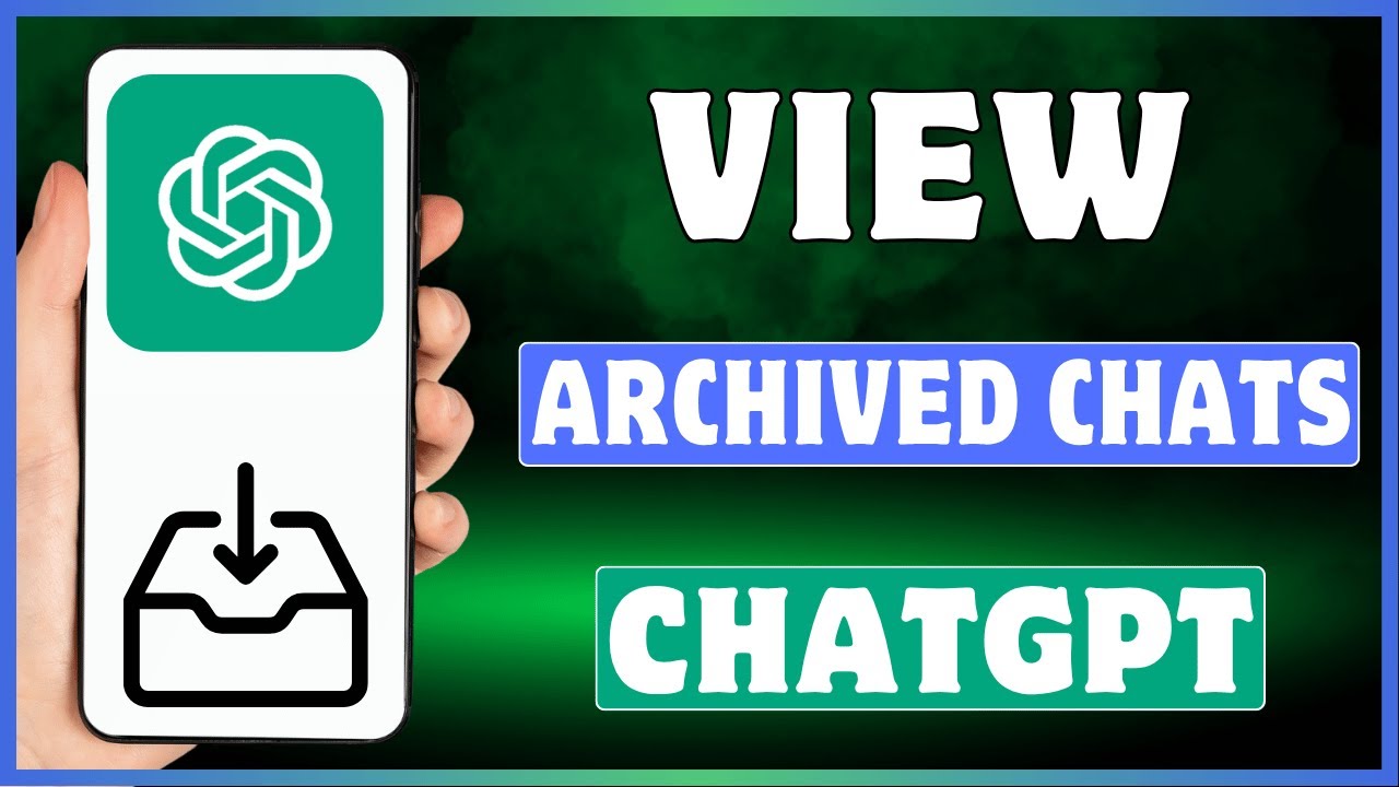 How To See Archive In ChatGPT | Find Archived Messages In ChatGPT