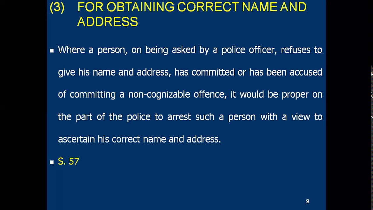 5. ARREST: MEANING, PURPOSE, TYPES AND BY WHOM, CRPC گرفتاری: معنی، مقصد، اقسام اور کون