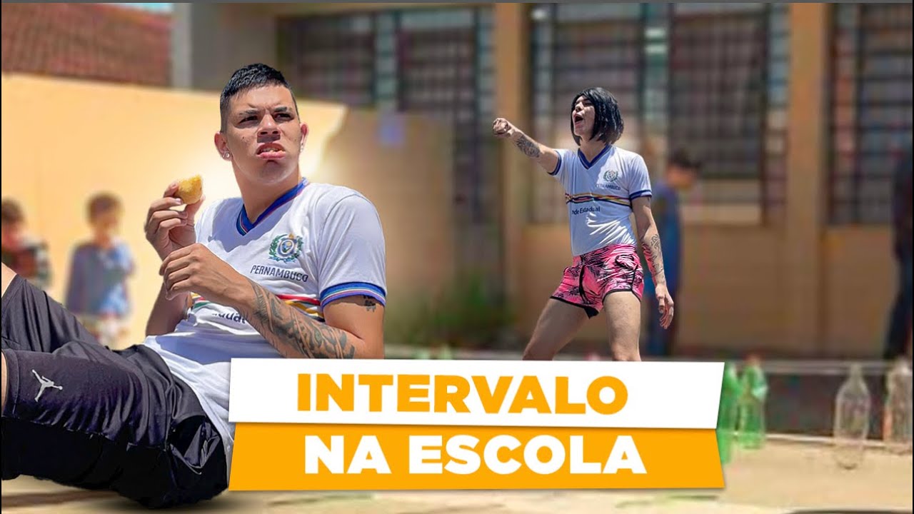 INTERVALO NA ESCOLA