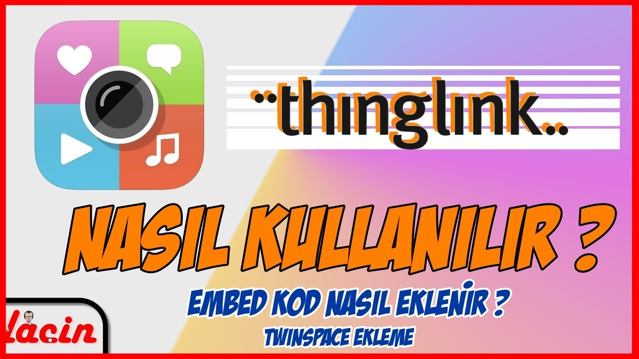 Thinglink Kullanımı / Twinspace Embed Kod ile Eklenmesi