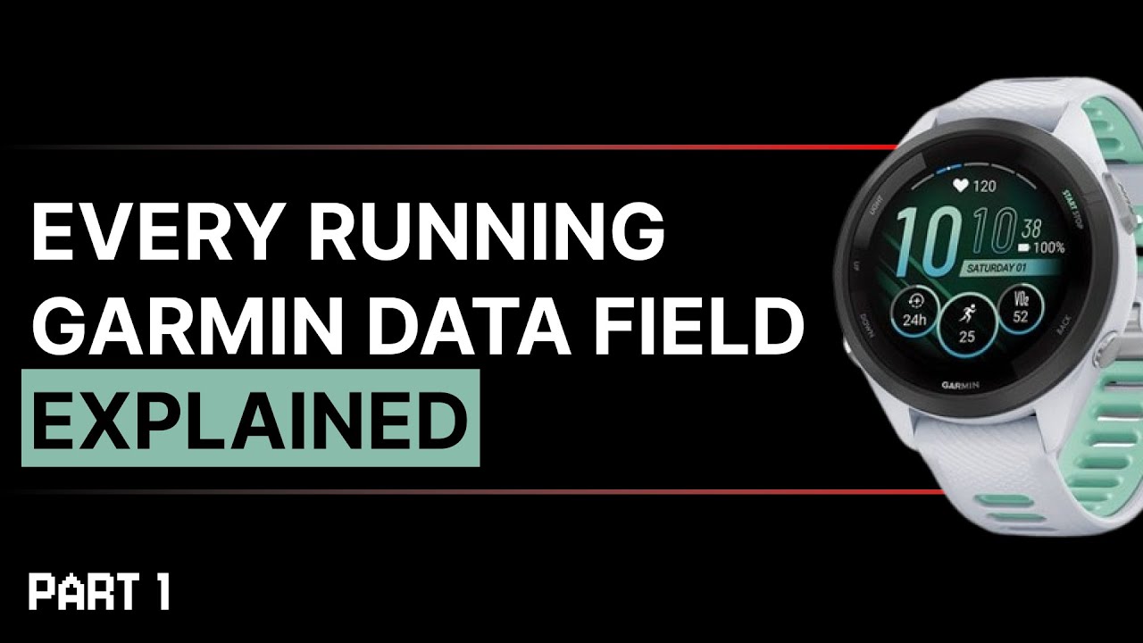 Every Garmin Running Data Field - Explained | Part 1