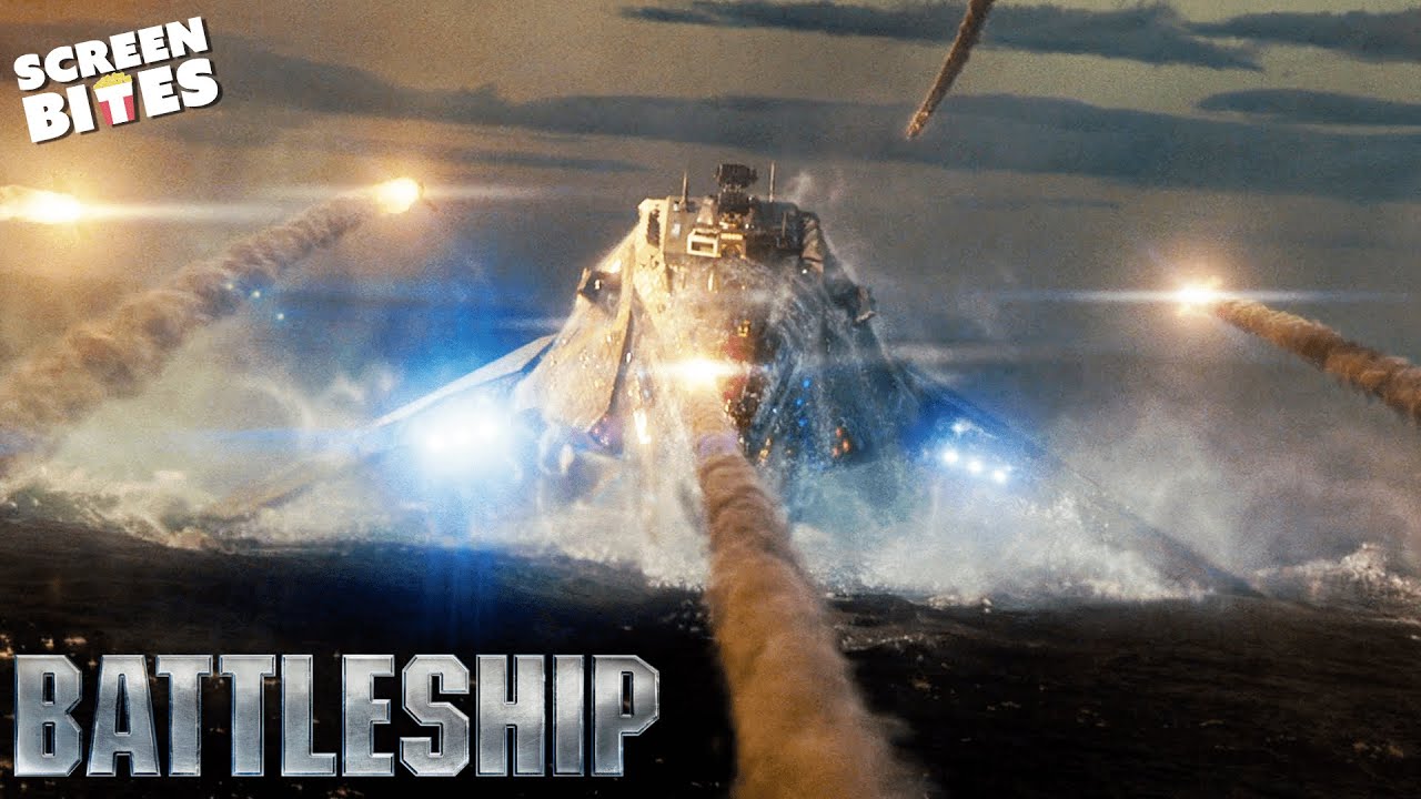 Real-Life Battleship Game Against Aliens | Battleship (2012) | Screen Bites