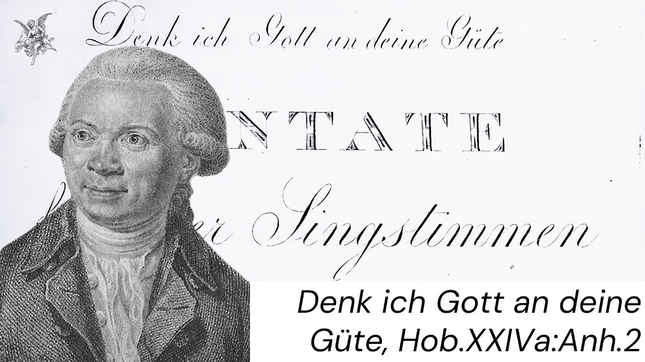 Schulz, Johann Abraham Peter - Denk ich Gott an deine G&uuml;te, Hob.XXIVa:Anh.2 (Original Score)