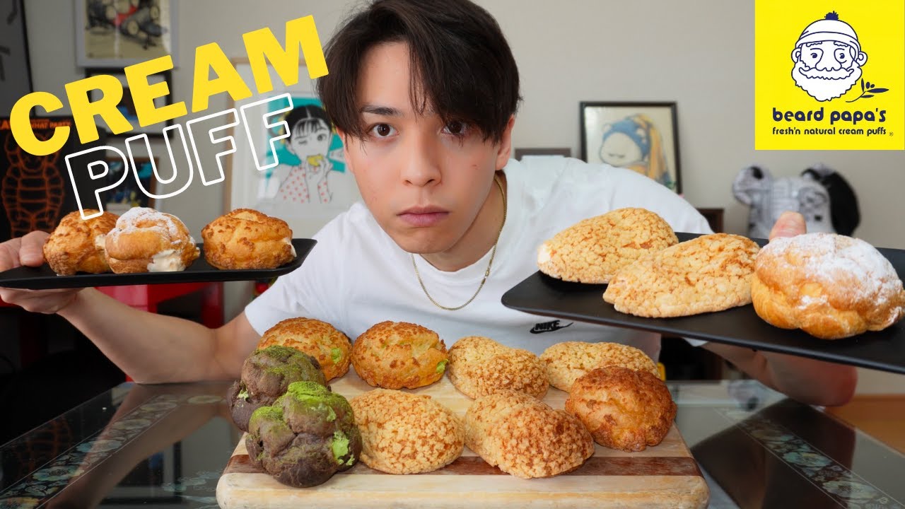 [Cream Puff] I Tried Beard Papa's limited Items