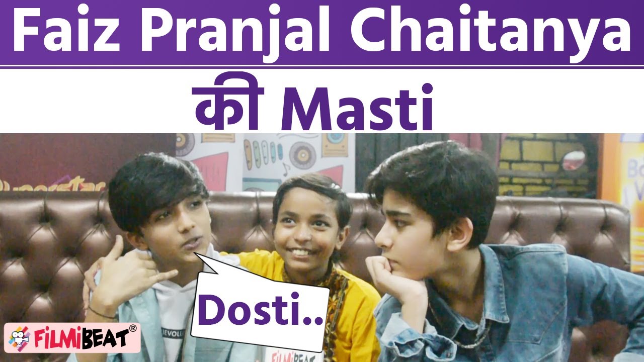 Singing Superstar 2 : Mohd Faiz, Pranjal & Chaitanya Celebrated Friendship Day | FilmiBeat