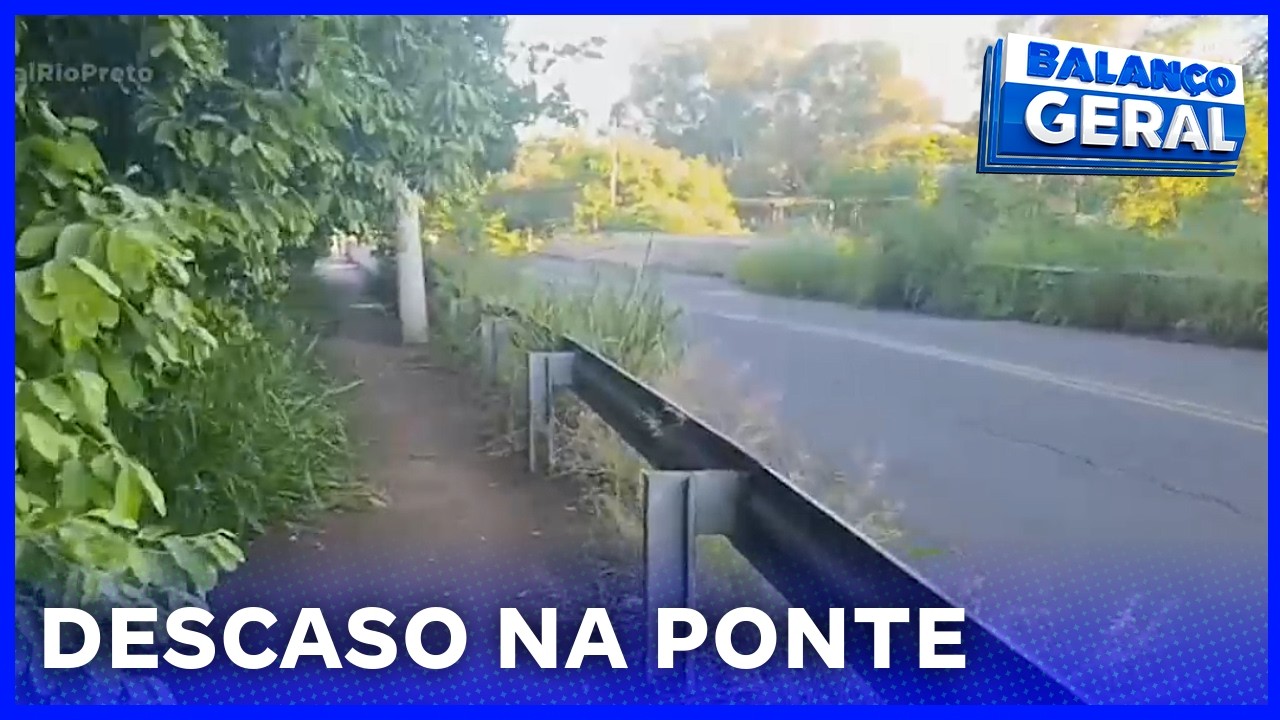 Moradores de Rio Preto seguem cobrando melhorias na ponte que liga o São Marcos ao Setsul