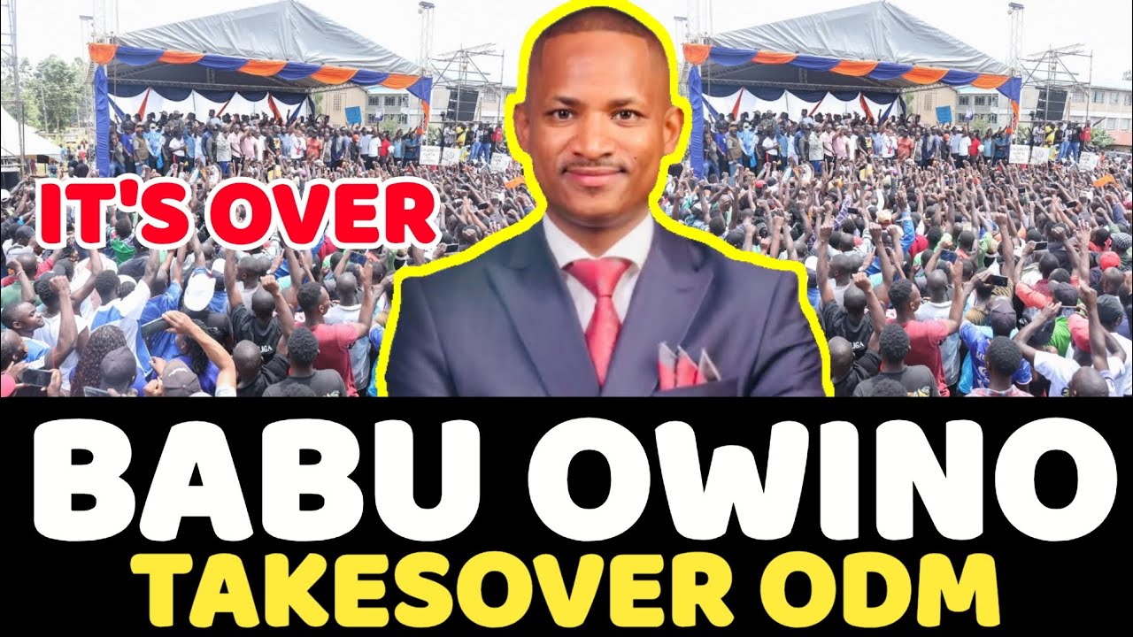Breaking News! Oburu Odinga Endorsed Babu Owino as the Next ODM Secretary General - Bombshell!