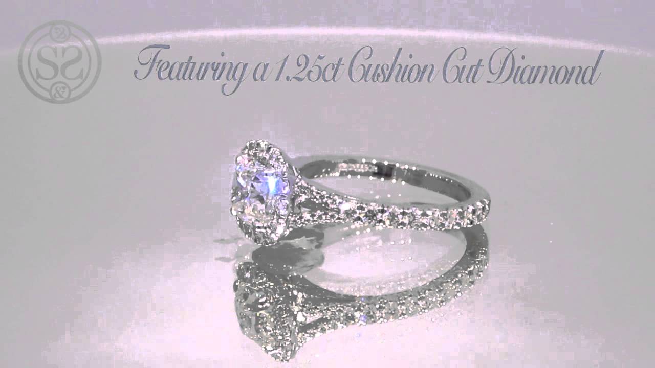 The French Cut Petite Engagement Ring