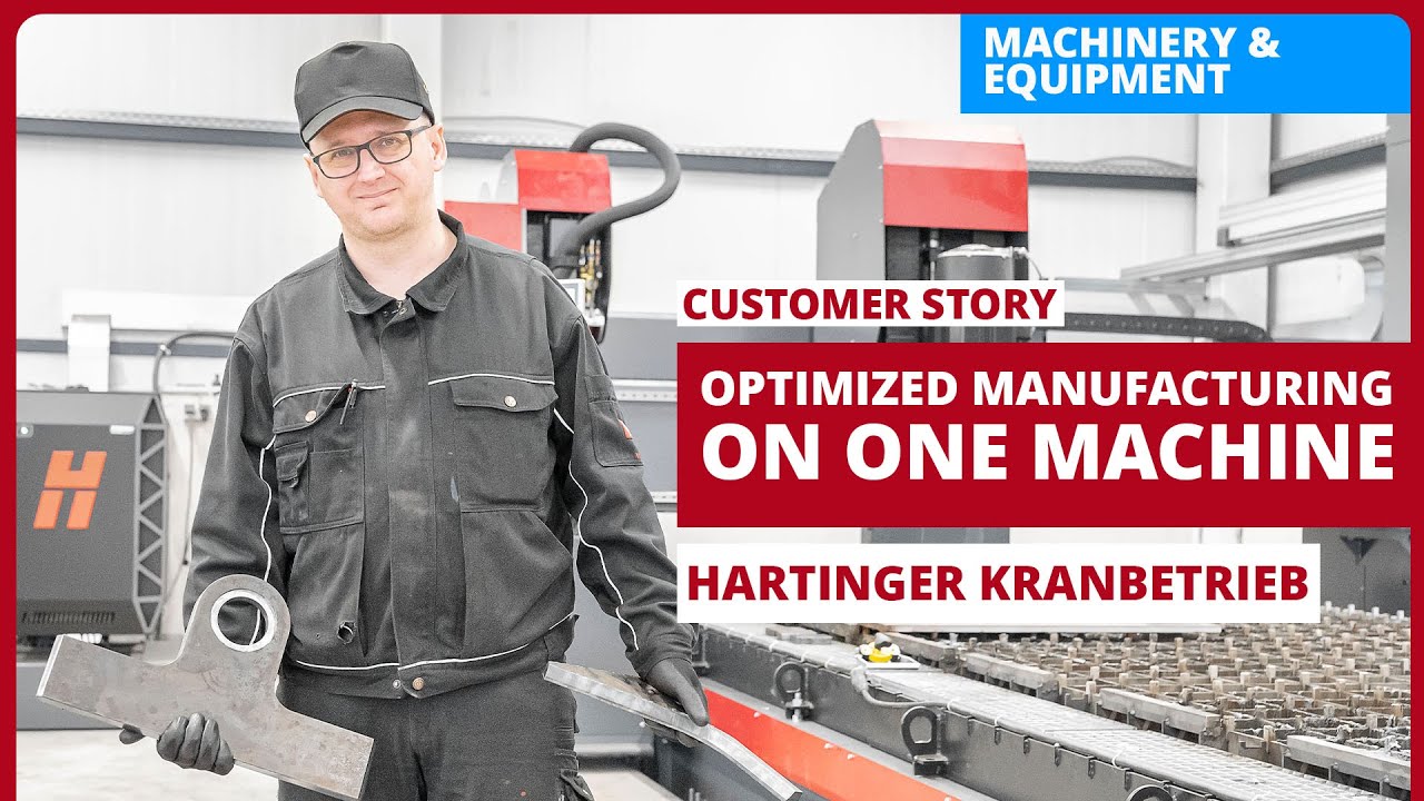 Hartinger's Success Story: Optimizing mechanical engineering with the voortman V310