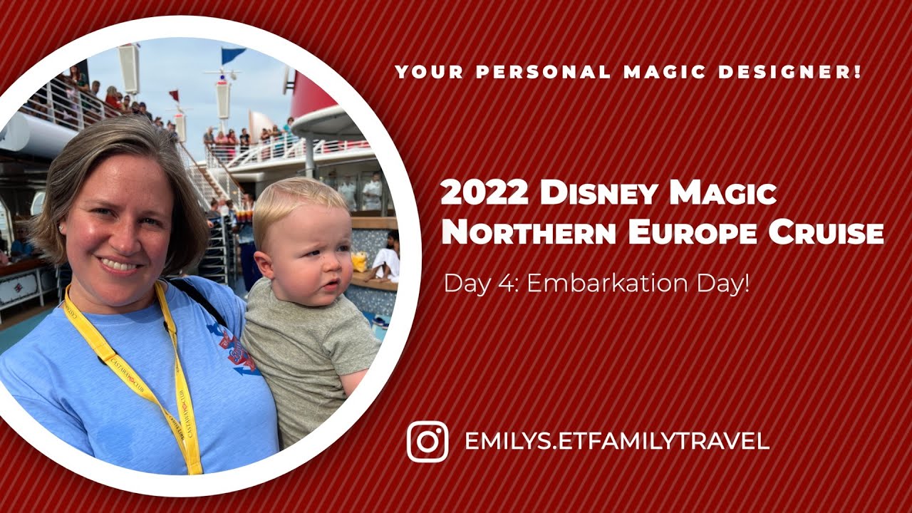 2022 Disney Magic Northern Europe Cruise Day 1