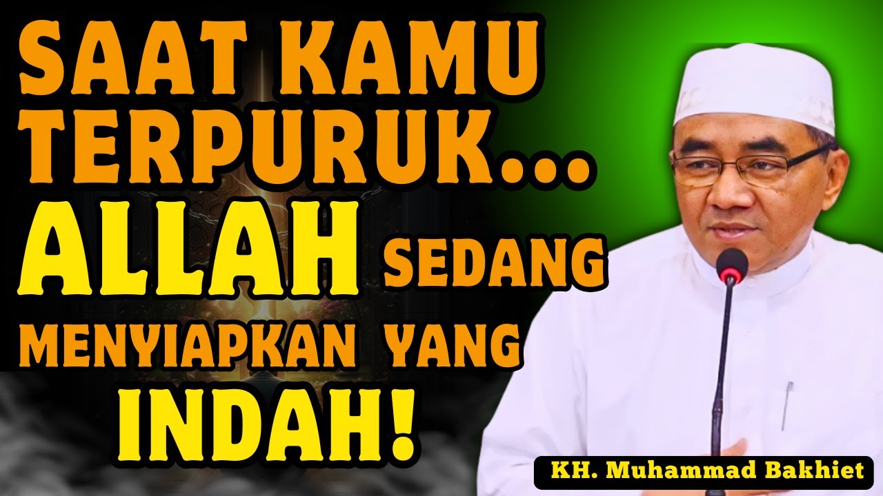 💫 Bila Semua Terasa Berat, Ingatlah... Itu Rencana Indah Allah 🌙 Guru Bakhiet