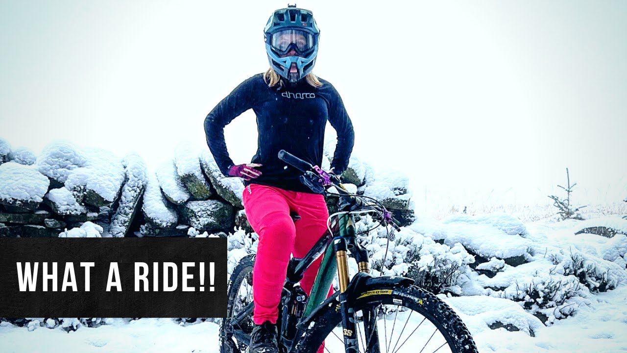 Insane POW day! ❄ | MTB trail riding at Glentress in Scotland