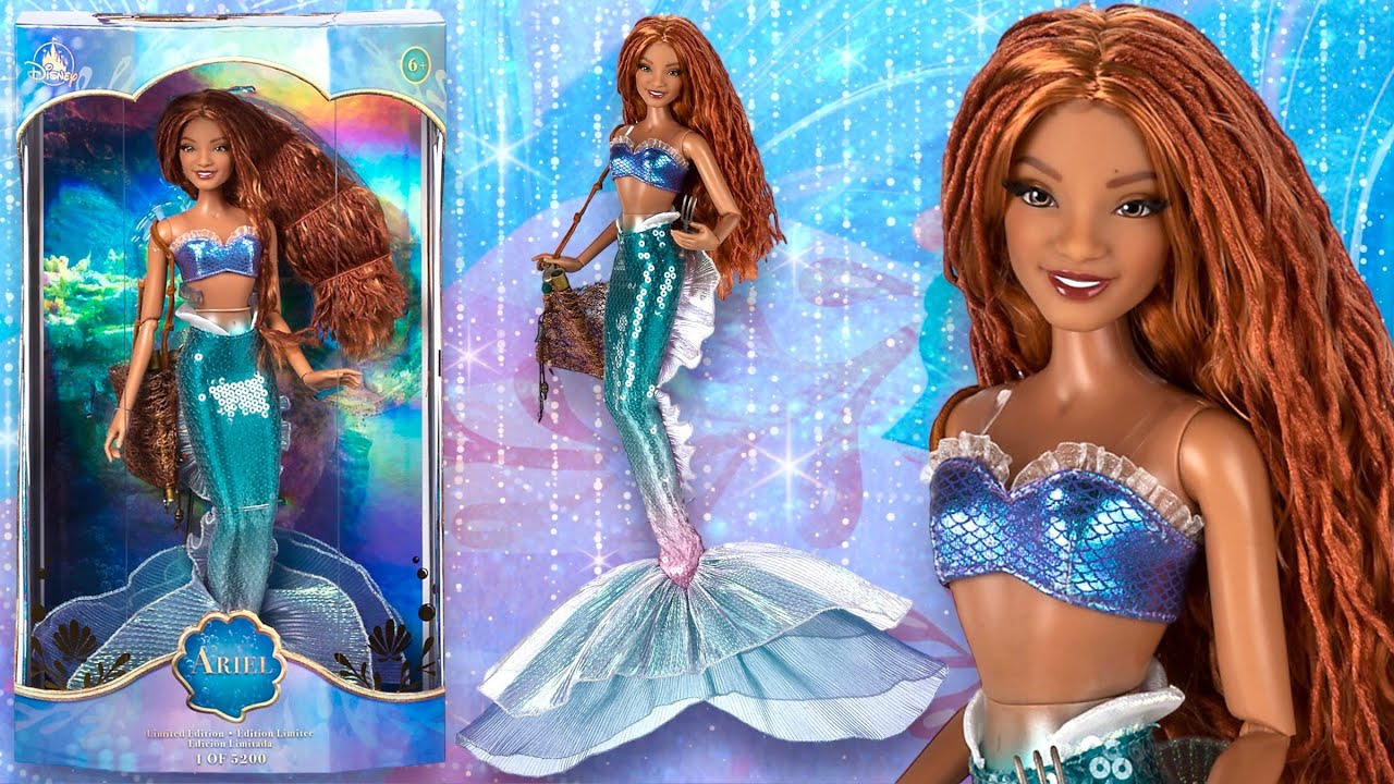 The Little Mermaid: Ariel 17” Limited Edition doll (Review & Unboxing) Disney Store