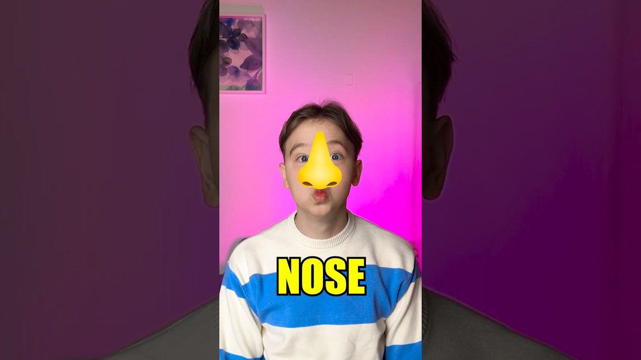 Fun Way to Learn Face Parts!😛✨ 