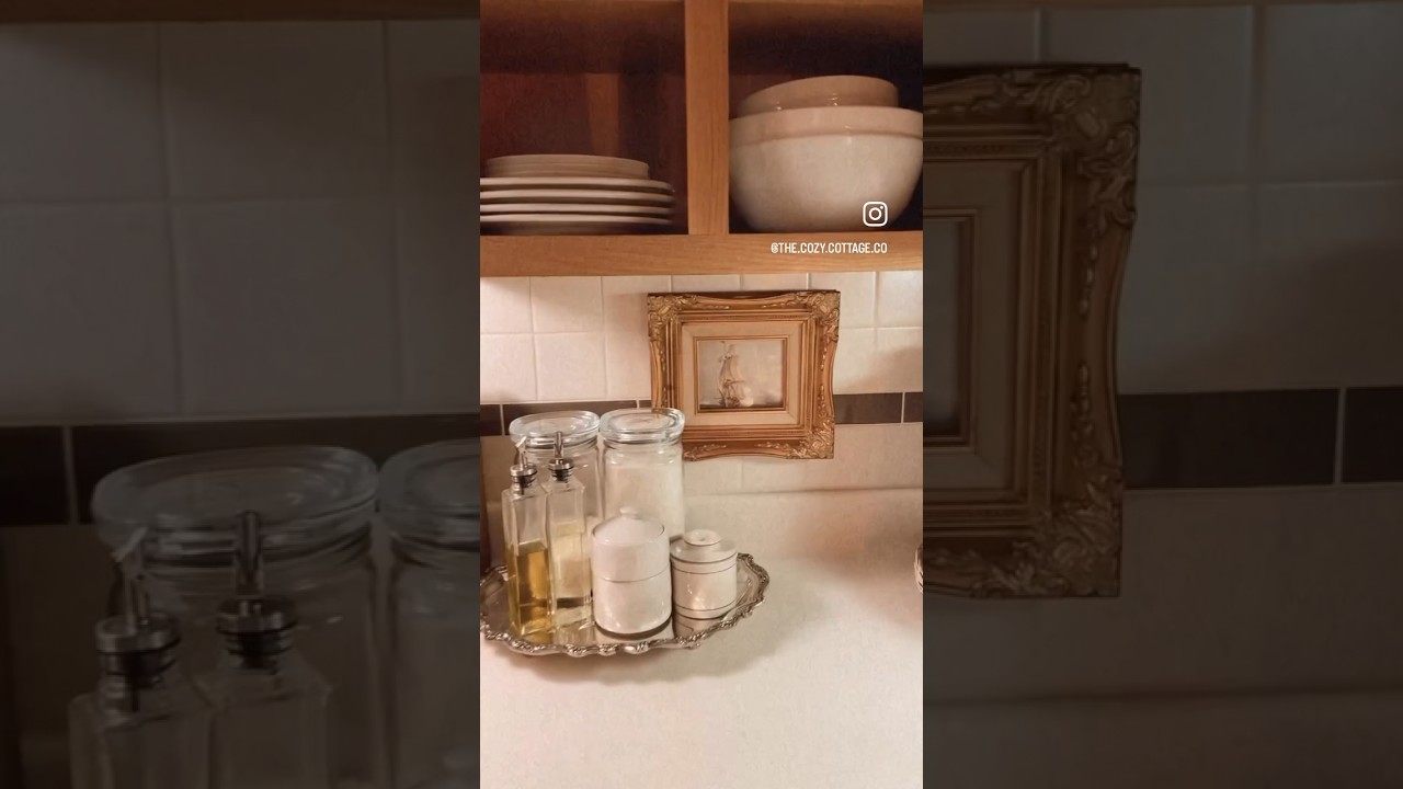 Small kitchen makeover! On Military base housing.