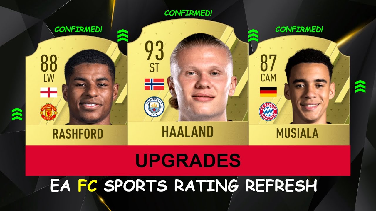 EA FC 24 | BIGGEST RATING UPGRADES (FIFA 24)! 💀😲 ft. Haaland, Rashford, Musiala...