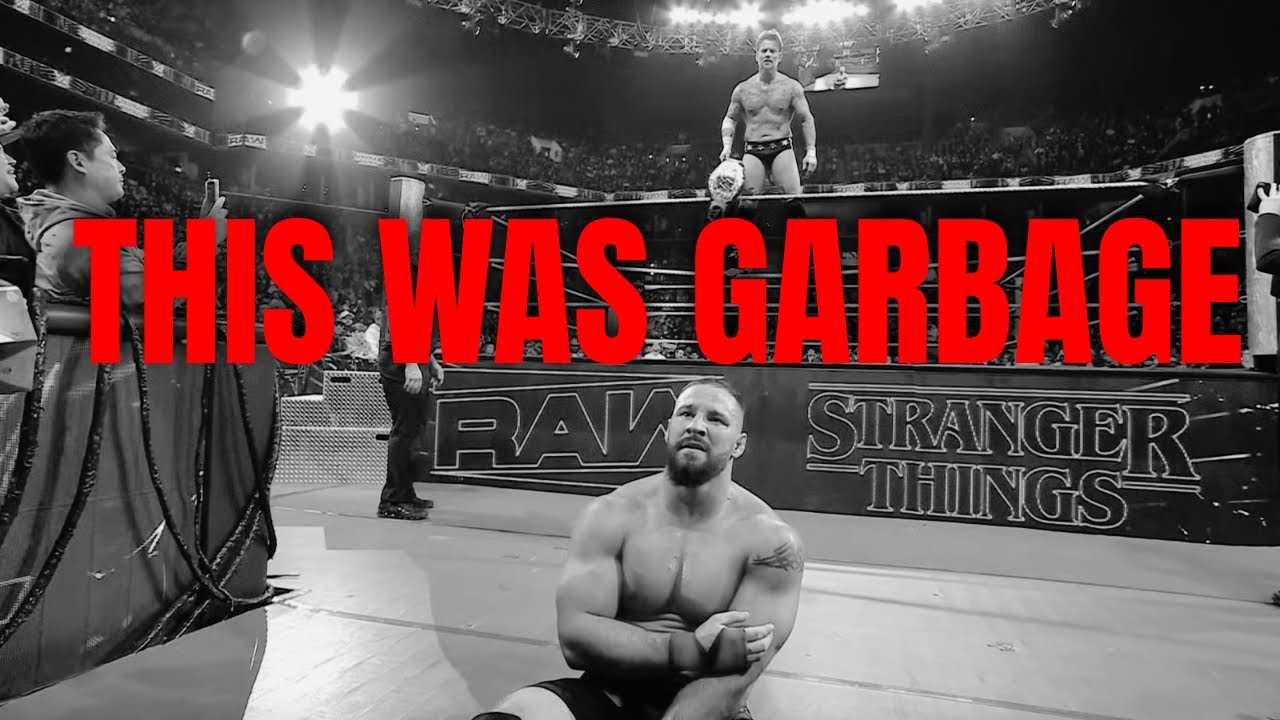 Monday Night Raw Was Absolutely Terrible (Angry Rant) 