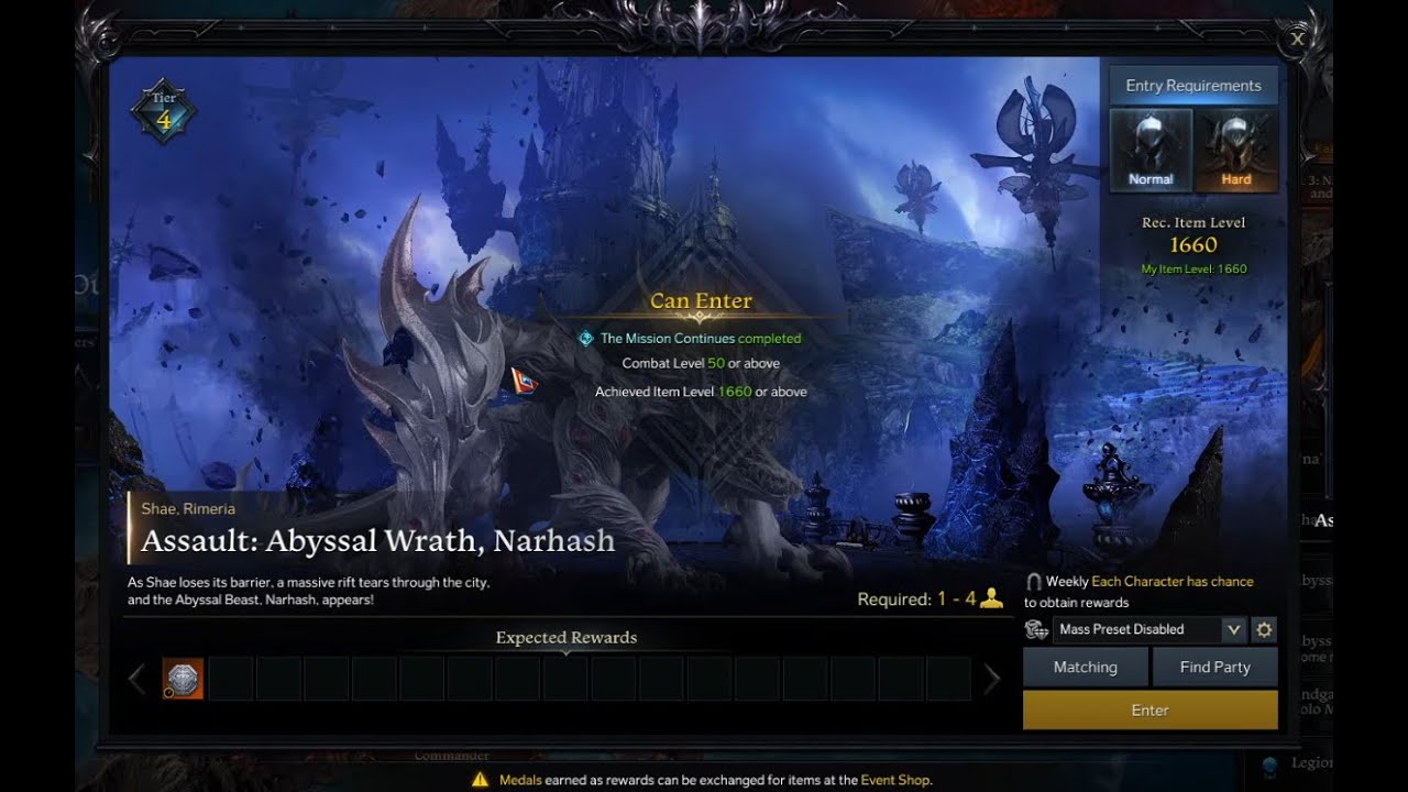 Assault: Abyssal Wrath, Narhash (Normal)