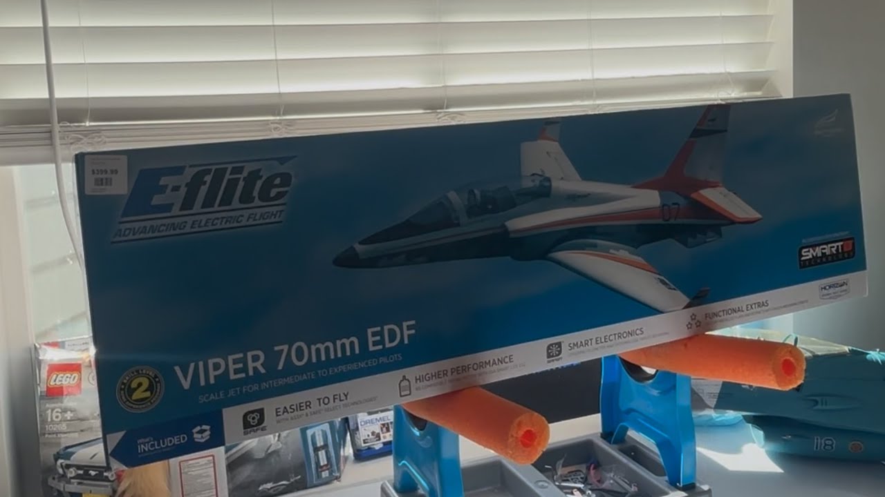 Eflite Viper 70mm BNF Unboxing 