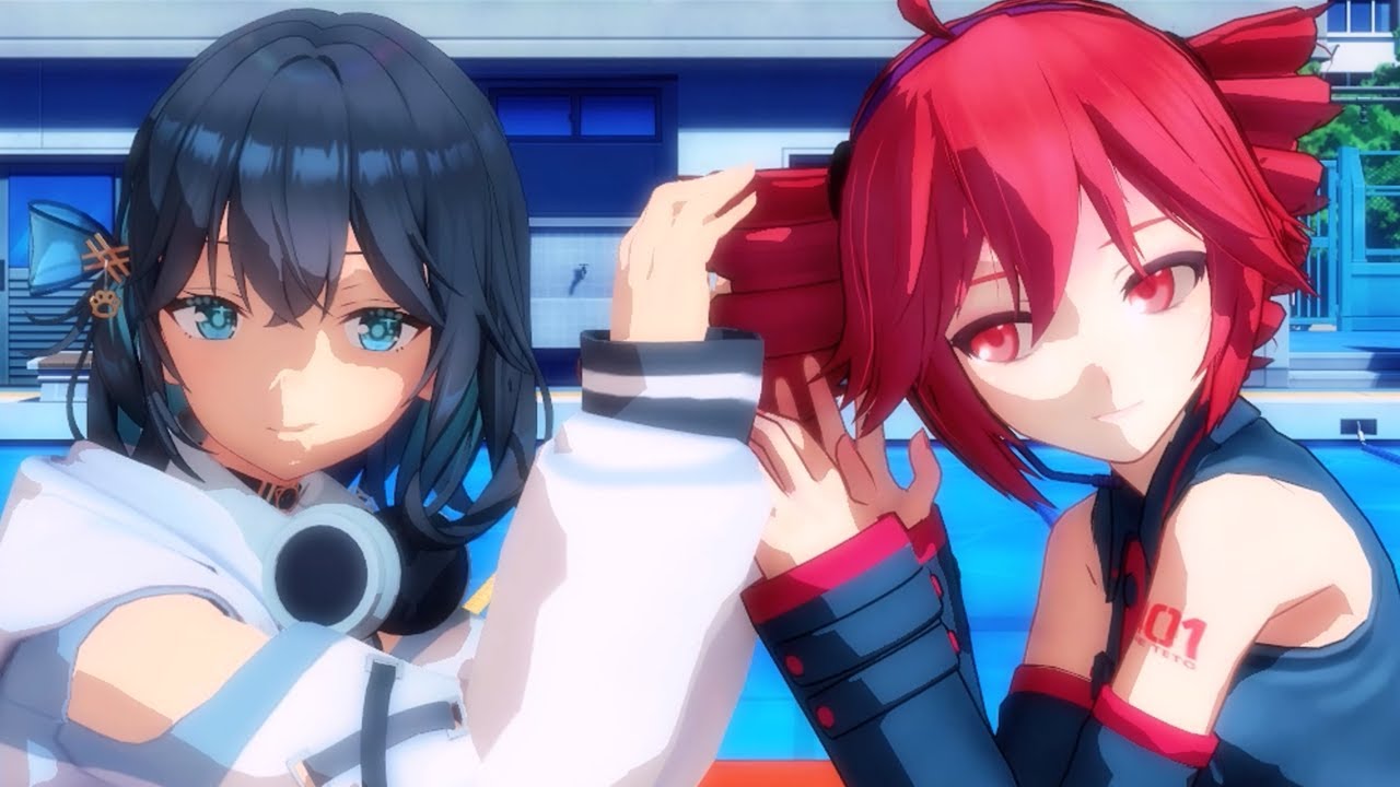 チューリングラブ feat.宮舞モカ /重音テト【MMD】【宮舞モカSV】【重音テトSV】