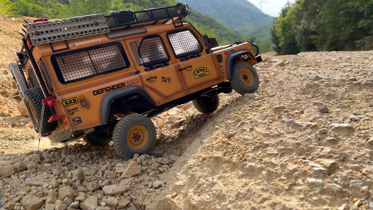 D1RC Camel Trophy Defender 110 Off-road Driving.(TEAM GOLDMOON : Park Kang-Woo)