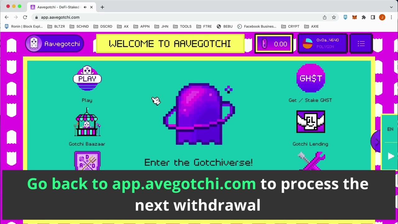 Aavegotchi Scholarship Program: Claim Alchemica Tokens and Earn with Balthazar NFT Gaming