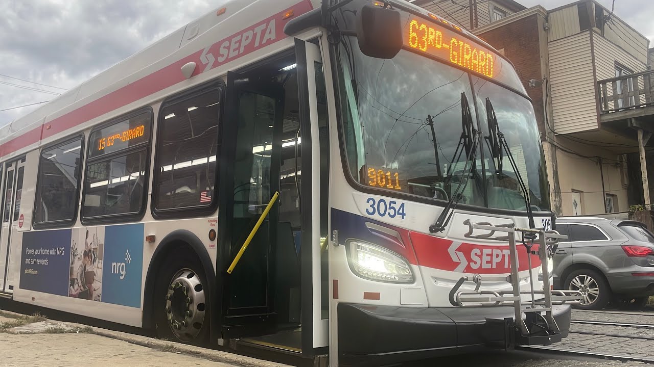 SEPTA 2017 New Flyer XDE40 #3054 on Route 15 (G1) (FULL RIDE)