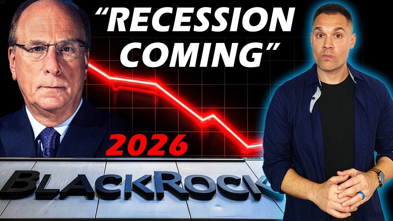 Срочная новость: генеральный директор BlackRock Ларри Финк только что заявил о надвигающейся реце...