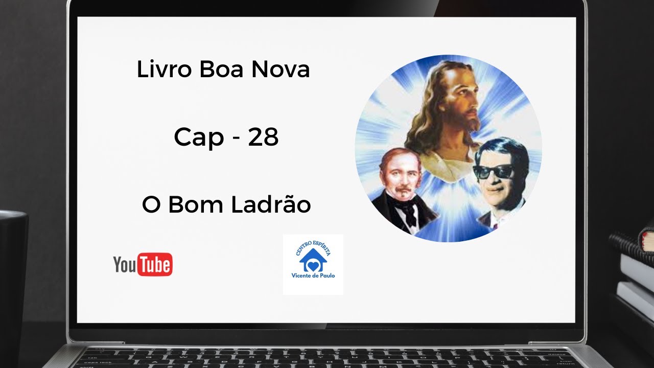 Estudo com Jesus, Kardec e Chico.