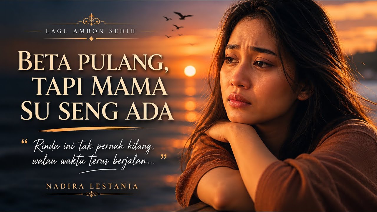 Beta Pulang, Tapi Mama Su Seng Ada | Lagu Ambon Sedih Tentang Kehilangan