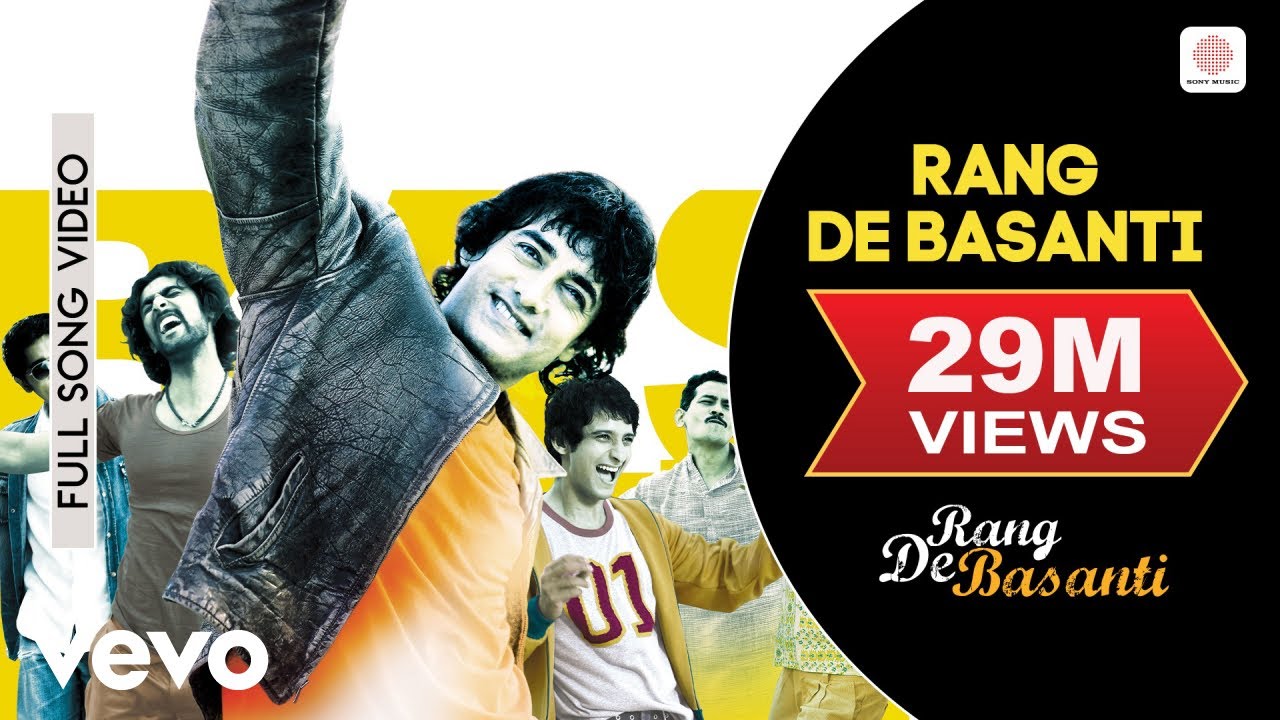 Rang De Basanti - A. R. Rahman | Aamir Khan, Soha Ali Khan | Daler Mehndi