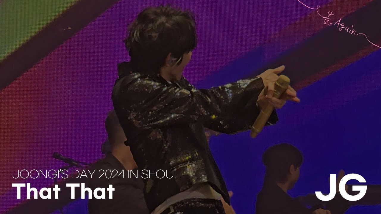 이준기_That That (PSY) | JOONGI'S DAY 2024 IN SEOUL