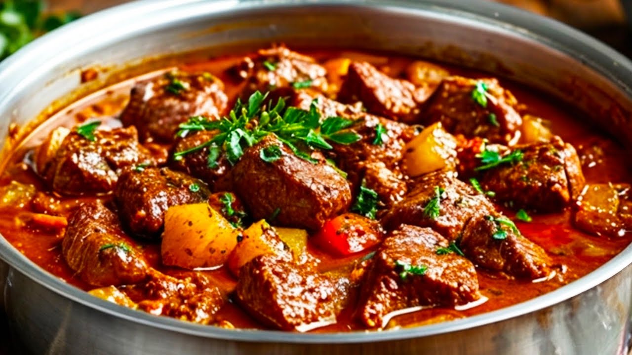 Das köstlichste Rezept für Rindfleischeintopf! So etwas hast du definitiv nicht gekocht!