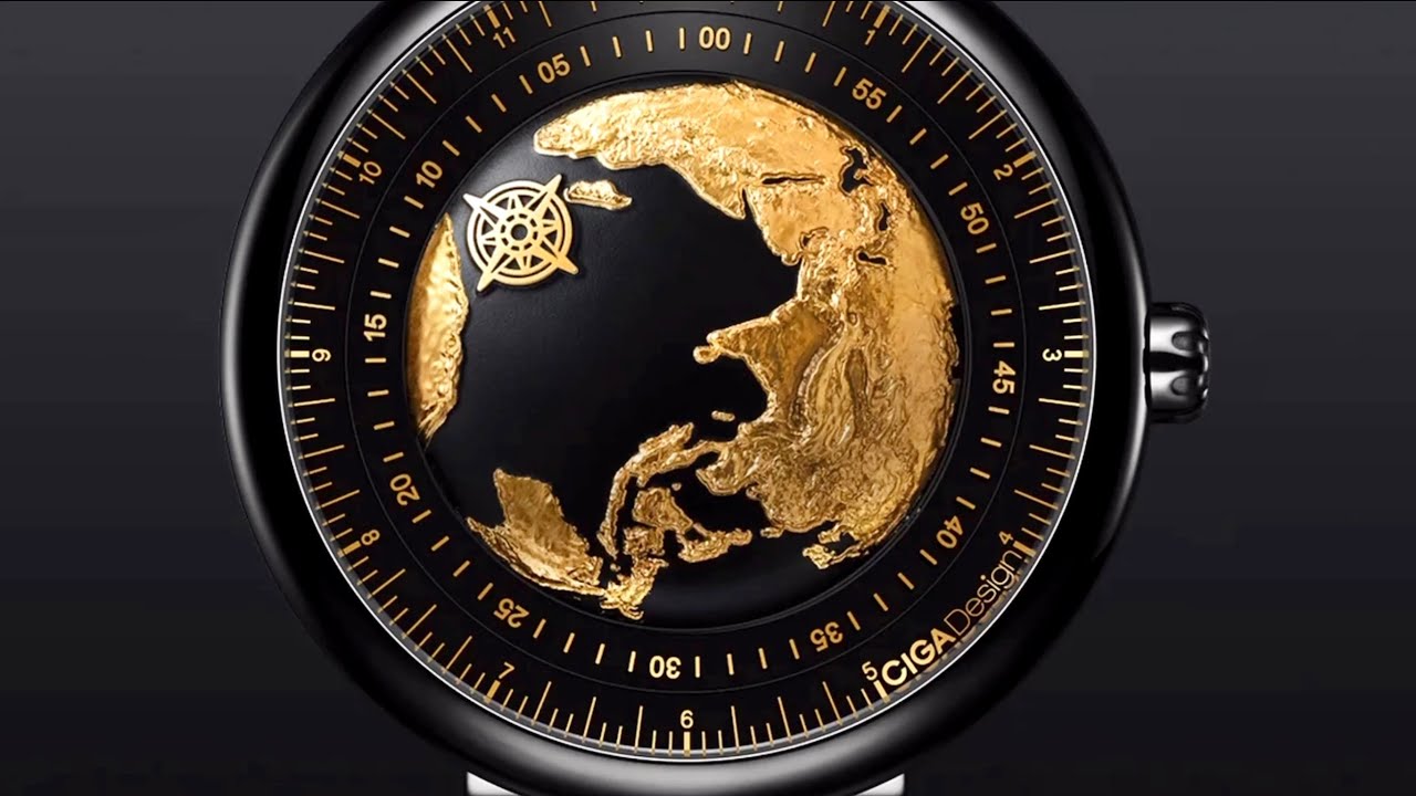 Обзор керамической версии GOLD LEAF - CIGA Design BLUE PLANET Black