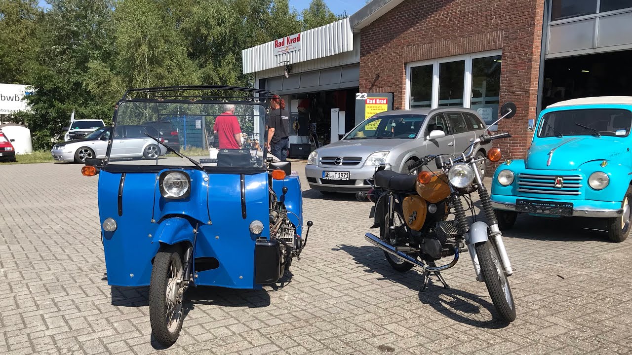 Oldtimer Treffen - Museumtag in Friedeburg - Maxspeedshop - Harald&rsquo;s Fiat Topolino- Rad Krad