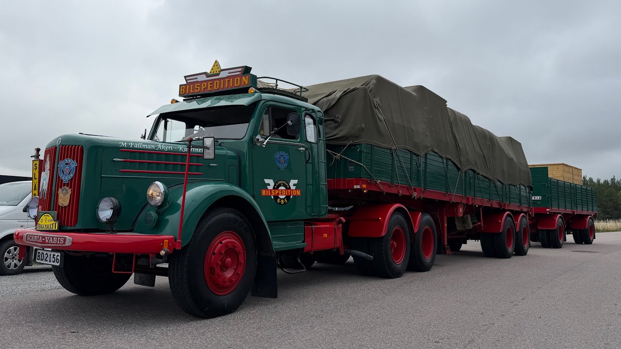1959 Scania-Vabis LS 71 - Exterior & Sound