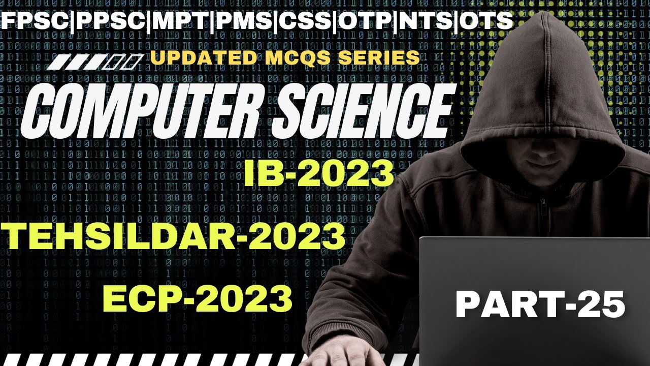 Computer mcqs P-25| PPSC FPSC Tehsildar FIA ASF NTS IB Tips Tricks