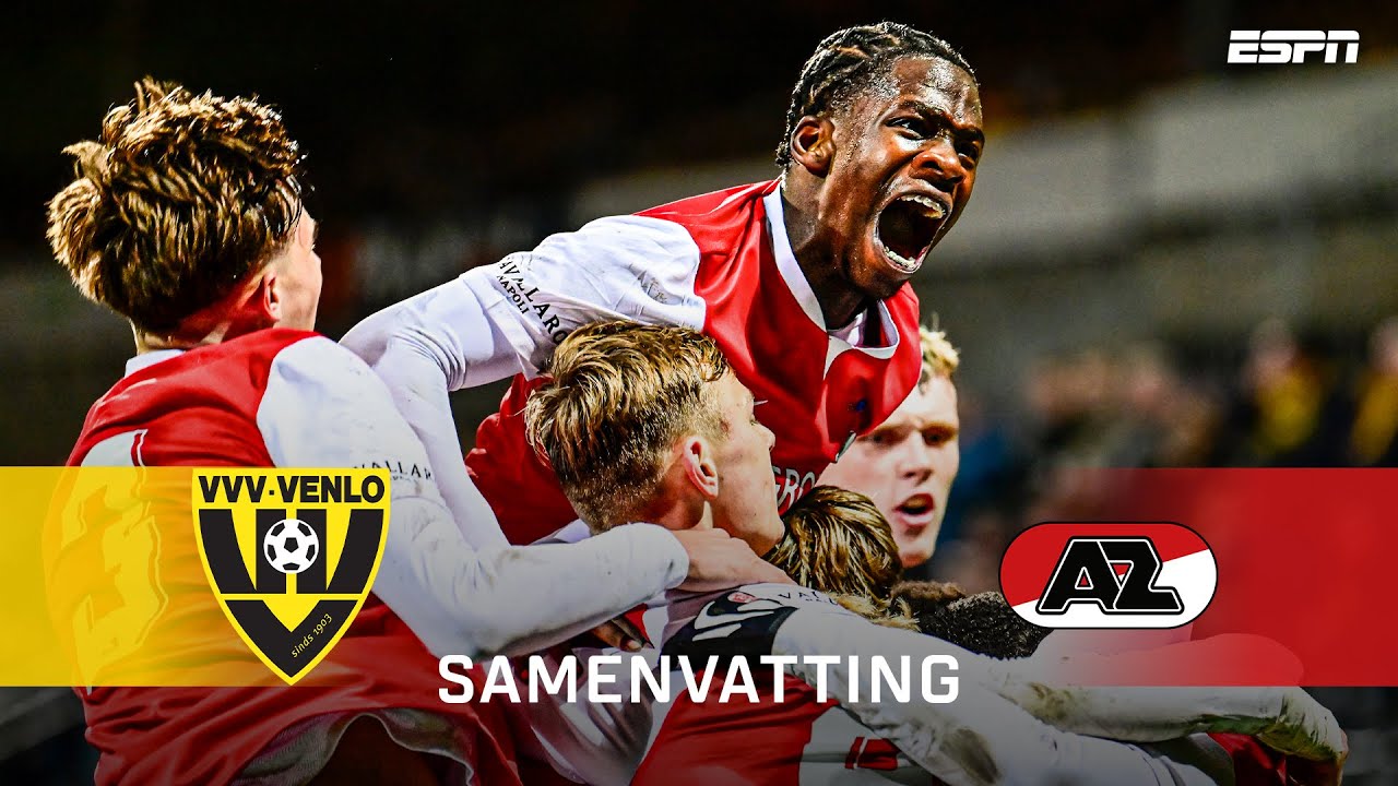 ✨ WONDERSCHONE ASSIST van Jayden Addai 😍 | Samenvatting VVV-Venlo - Jong AZ