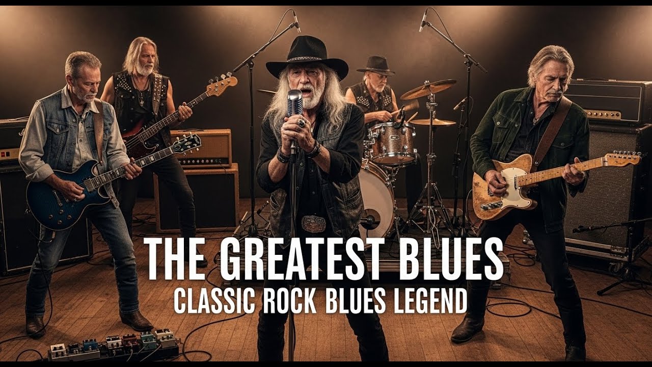 Stevie Ray Vaughan, Eric Clapton, Jimi Hendrix, Gary Moore &ndash; Best of Classic Blues Rock Guitar Power