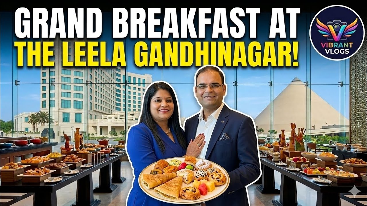 Grand breakfast on 6th March on ocassion of my queen's birthday #breakfast #theleela #gandhinagar 